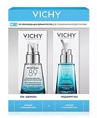 Vichy Mineral 89 (Виши) набор: Ежедневная гель-сыворотка 50мл+Уход для кожи вокруг глаз Восстановление и укрепление 15мл, ЛОреаль