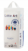 Little Art (Литтл Арт) подгузники-трусики детские, размер XL 12-15кг, 40шт , FUJIAN YIFA HYGIENE PRODUCTS co., LTd.