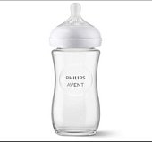Avent (Авент) бутылочка для кормления Natural Response стеклянная 240мл 1шт, SCY933/01, Philips Consumer Lifestyle B.V.