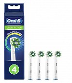 Орал-Би (Oral-B) Насадка для электрической зубной щетки CrossAction EB50BRB цвет черный, 4 шт, Проктер энд Гэмбл