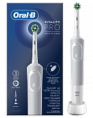 Oral-B (Орал-Би) Электрическая зубная щетка Vitality Pro D103.413.3 тип 3708 с зарядным устройством, тип 3757, белый, Braun GmbH