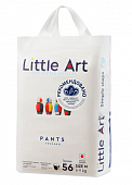 Little Art (Литтл Арт) подгузники-трусики детские, размер М 6-9кг, 56шт , FUJIAN YIFA HYGIENE PRODUCTS co., LTd.